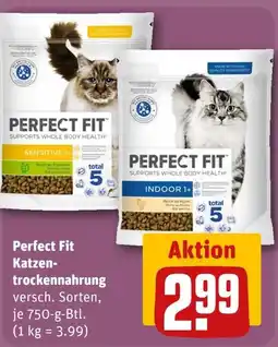 REWE Perfect fit katzentrockenahrung sensitive 1+ Angebot