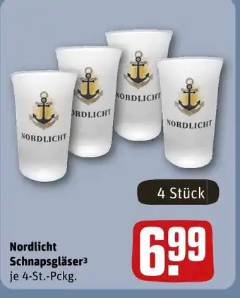 REWE Nordlicht schnapsgläser Angebot
