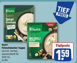 REWE Knorr feinschmecker suppe spargel cremesuppe Angebot