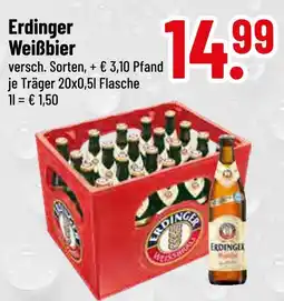 trinkgut Erdinger weißbier Angebot