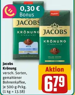 REWE Jacobs krönung signature mild Angebot