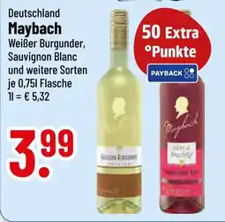 trinkgut Maybach weißer burgunder Angebot