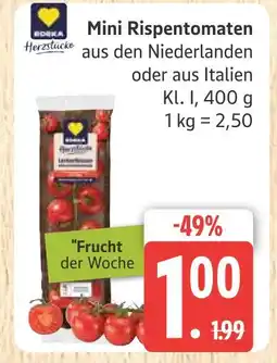 Marktkauf Edeka mini rispentomaten Angebot