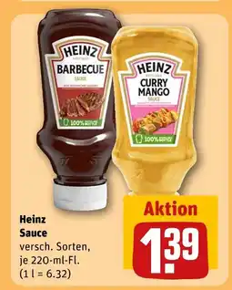 REWE Heinz barbecue sauce Angebot