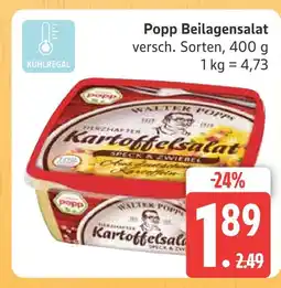 Marktkauf Popp beilagensalat Angebot