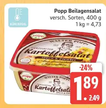 Marktkauf Popp beilagensalat Angebot