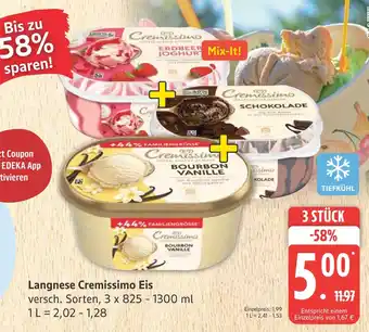 Marktkauf Langnese cremissimo eis Angebot
