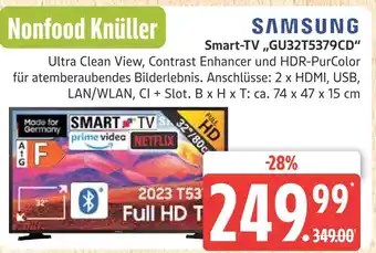 Marktkauf Samsung smart-tv gu32t5379cd Angebot