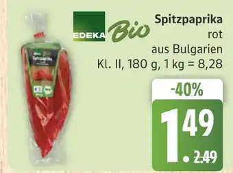 Marktkauf Edeka bio spitzpaprika Angebot