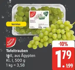 Marktkauf Tafeltrauben Angebot