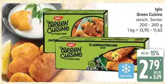 Marktkauf Iglo green cuisine Angebot