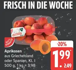 Marktkauf Aprikosen Angebot
