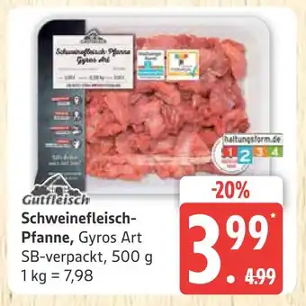 Marktkauf Gutfleisch schweinefleisch-pfanne, gyros art Angebot