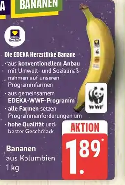 Marktkauf Edeka herzstücke banane Angebot