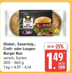Marktkauf Dinkel-burger bun Angebot