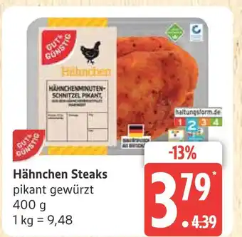 Marktkauf Gut & günstig hähnchen steaks Angebot