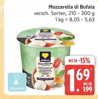 Marktkauf Edeka mozzarella di bufala Angebot