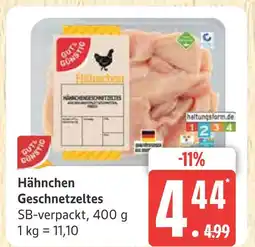 Marktkauf Gut & günstig hähnchen geschnetzeltes Angebot