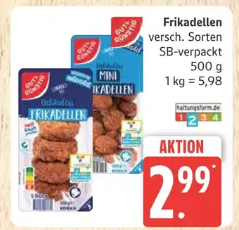 Marktkauf Gut & günstig frikadellen Angebot