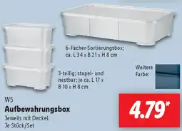 Lidl W5 Aufbewahrungsbox Angebot