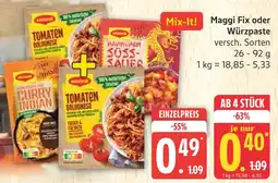 Marktkauf Maggi fix oder würzpaste Angebot