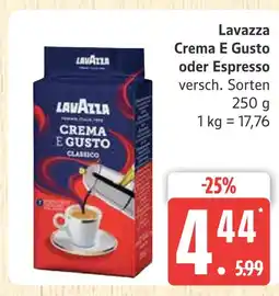 Marktkauf Lavazza crema e gusto oder espresso Angebot