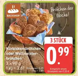 Marktkauf Backshop kürbiskernbrötchen Angebot