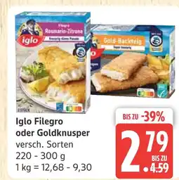 Marktkauf Iglo filegro Angebot