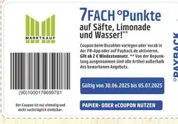 Marktkauf Payback 7fach 0punkte Angebot