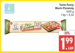 Marktkauf Tante fanny blech-pizzateig Angebot