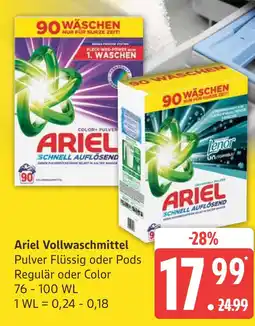 Marktkauf Ariel vollwaschmittel Angebot