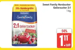 Marktkauf Nordzucker sweet family gelierzucker 2:1 Angebot