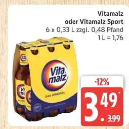 Marktkauf Vitamalz vitamalz oder vitamalz sport Angebot