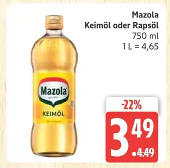 Marktkauf Mazola keimöl Angebot
