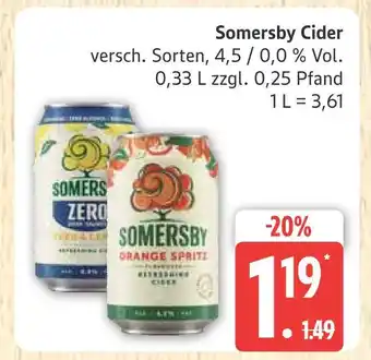 Marktkauf Somersby cider Angebot