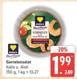 Marktkauf Edeka herzstücke garnelensalat Angebot