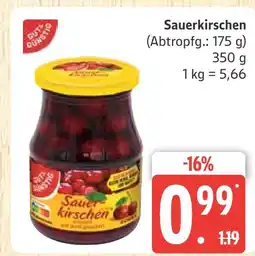 Marktkauf Sauerkirschen Angebot