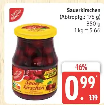 Marktkauf Sauerkirschen Angebot