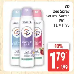 Marktkauf Cd deo spray Angebot