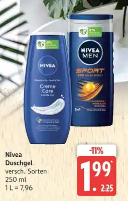 Marktkauf Nivea duschgel Angebot