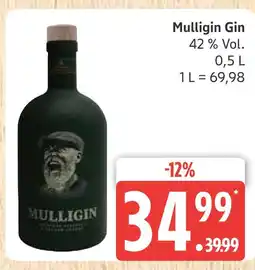 Marktkauf Mulligin gin Angebot