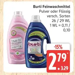 Marktkauf Burti feinwaschmittel Angebot