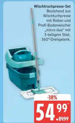 Marktkauf Wischtuchpresse-set Angebot