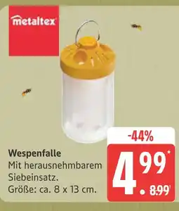 Marktkauf Metaltex wespenfalle Angebot