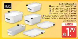 Marktkauf Smart store aufbewahrungsbox Angebot