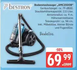 Marktkauf Bestron bodenstaubsauger amc2000b Angebot