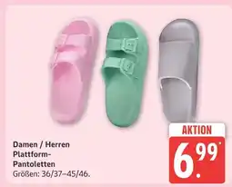 Marktkauf Plattform-pantoletten Angebot