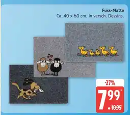 Marktkauf Fuss-matte Angebot