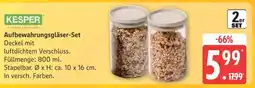 Marktkauf Kesper aufbewahrungsgläser-set Angebot