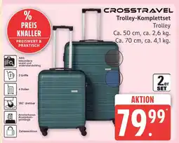 Marktkauf Crosstravel trolley-komplettset Angebot